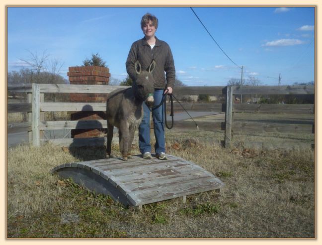 Doo-Dah Day with his proud new owner!