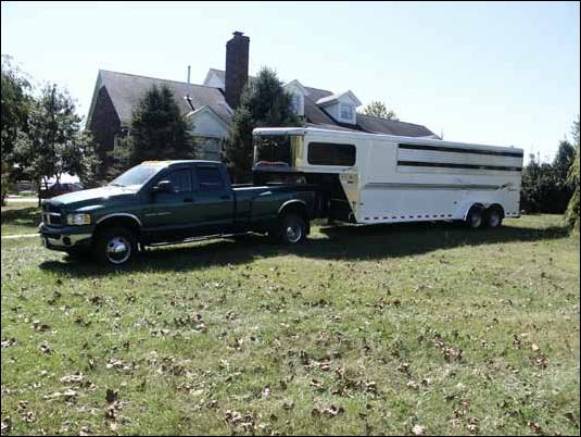 Half Ass Acres Miniature Donkey Farm's new trailer!