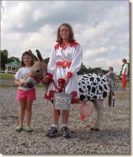 Windcrest Little Vegas & Brittney winning the costume class!